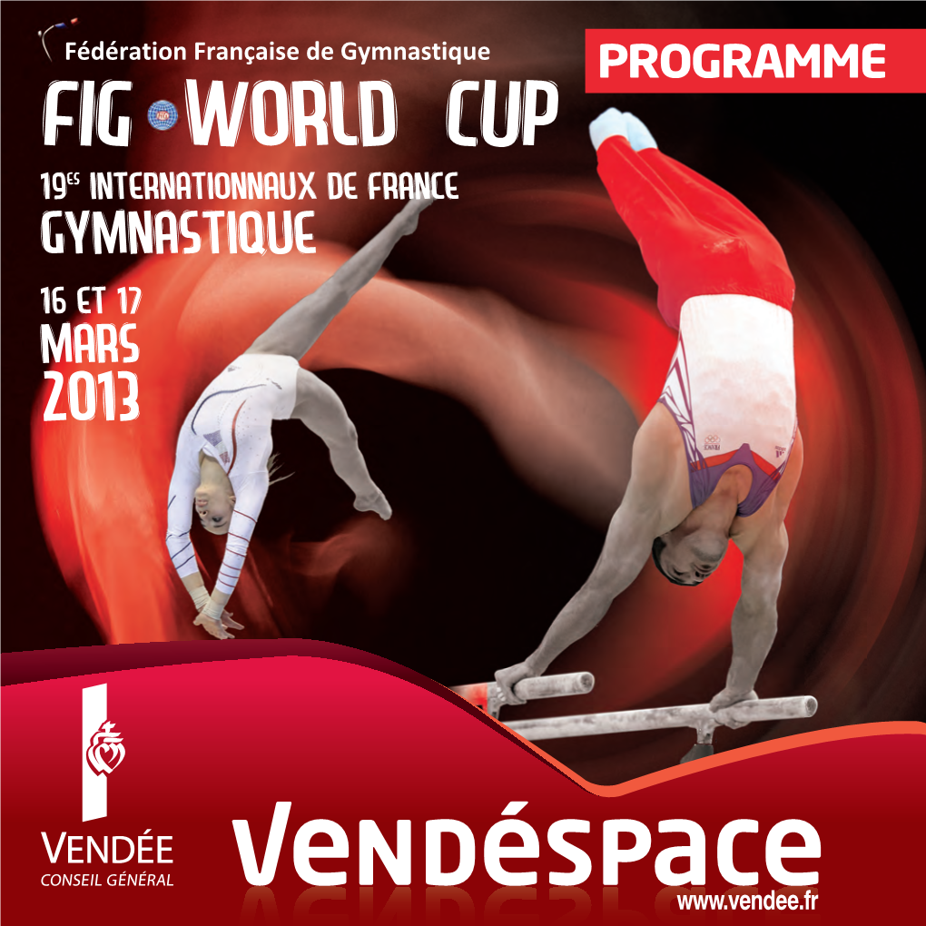 FIG World CUP 19Es Internationnaux De France Gymnastique 16 Et 17 Mars 2013