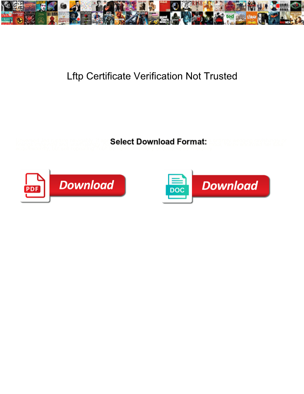 Lftp Certificate Verification Not Trusted