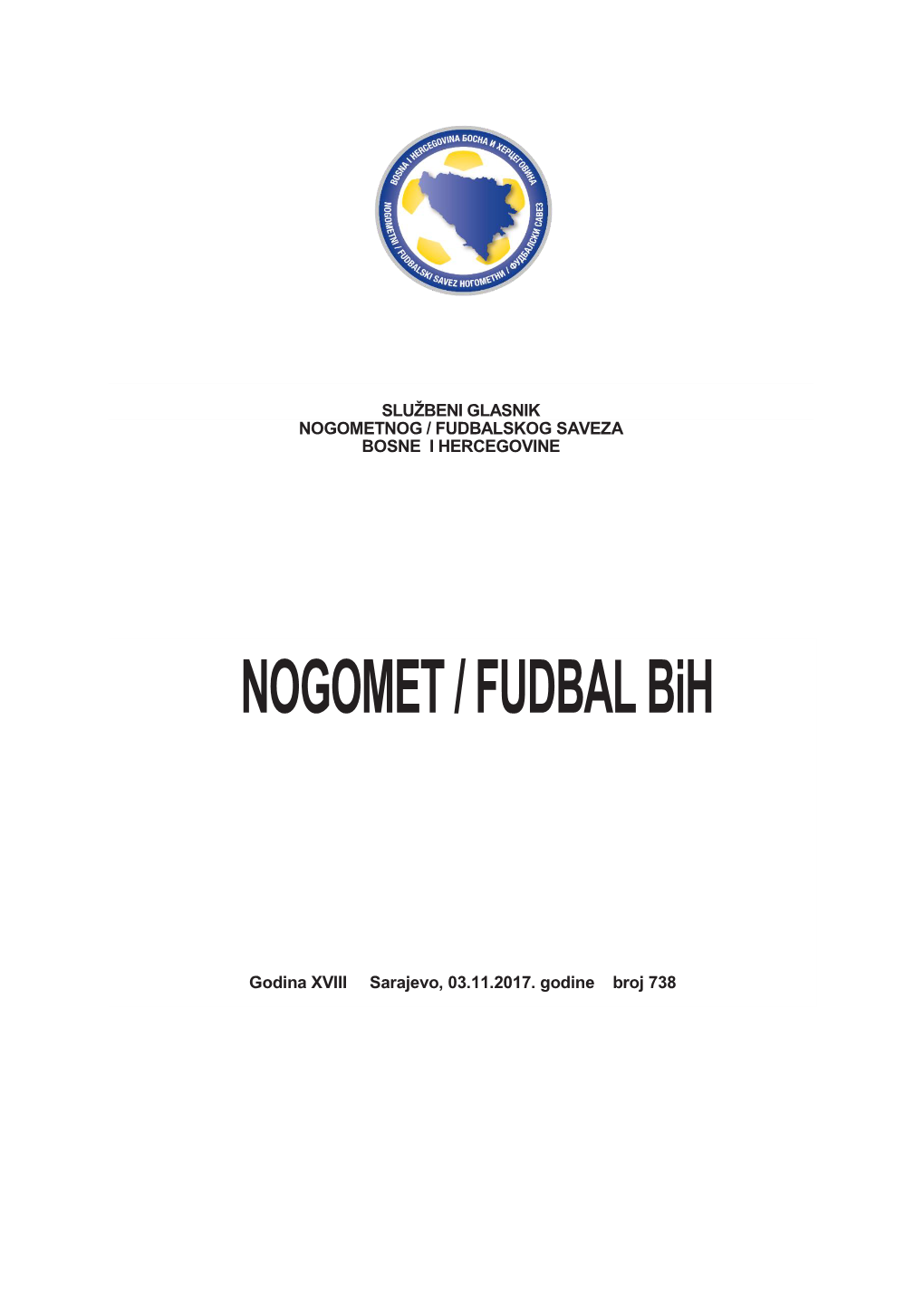 NOGOMET / FUDBAL Bih