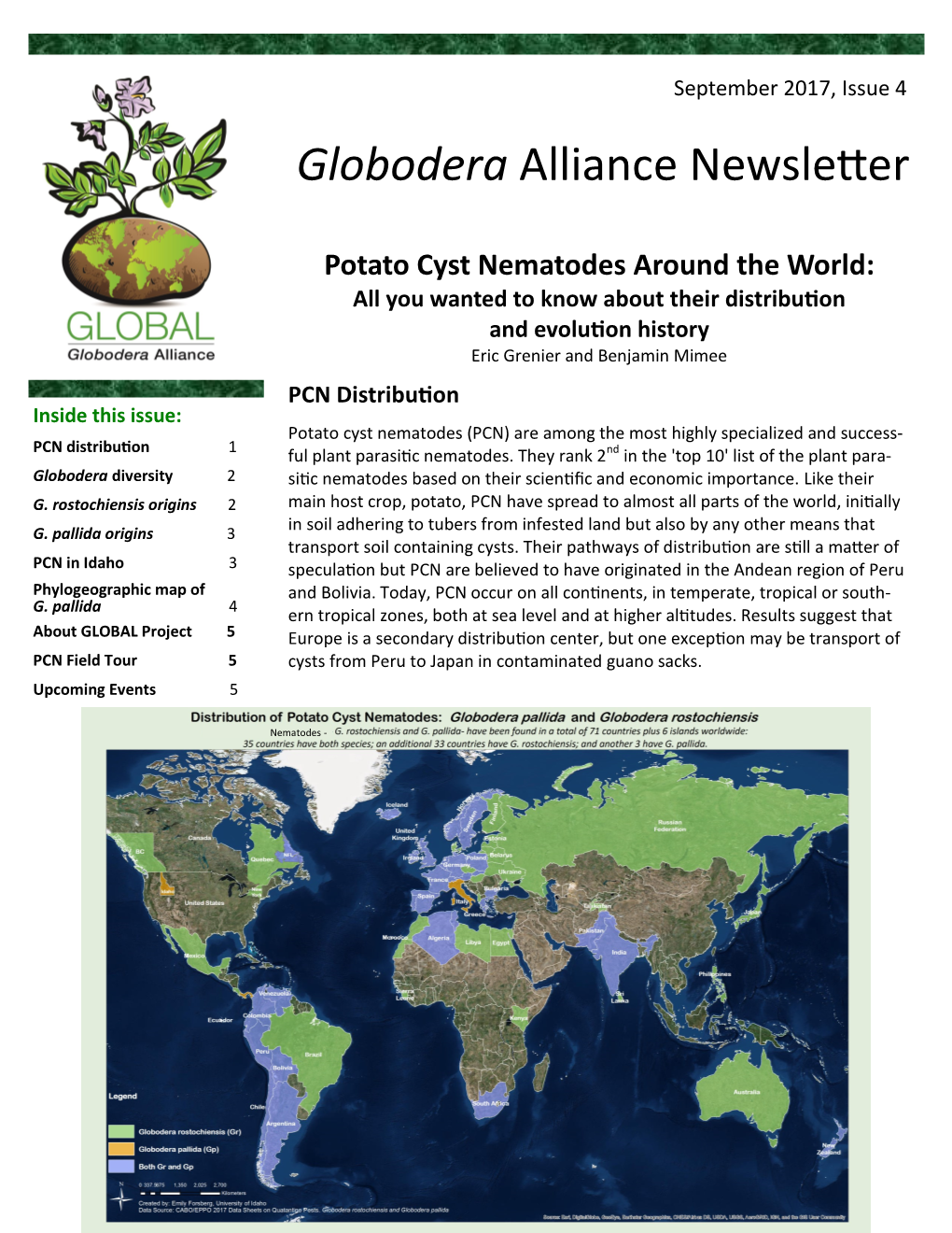 Globodera Alliance Newsletter