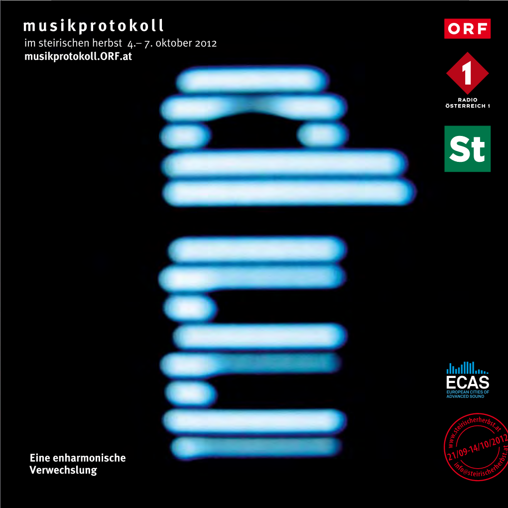 Musikprotokoll 2012 Programmbuch