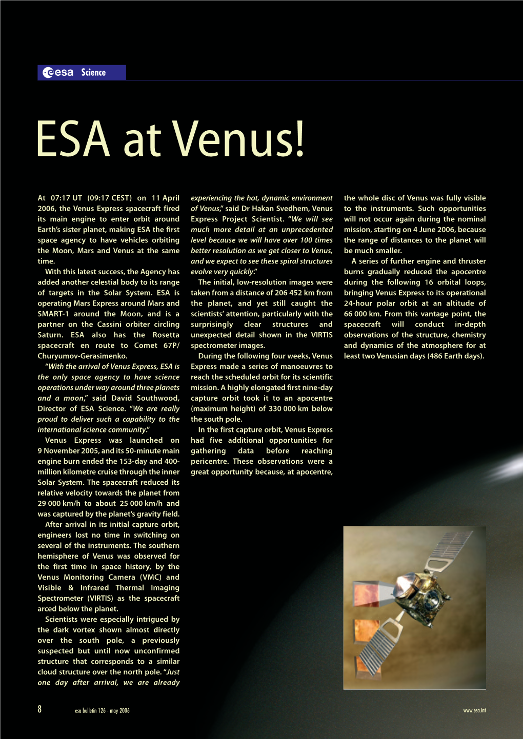 ESA at Venus!
