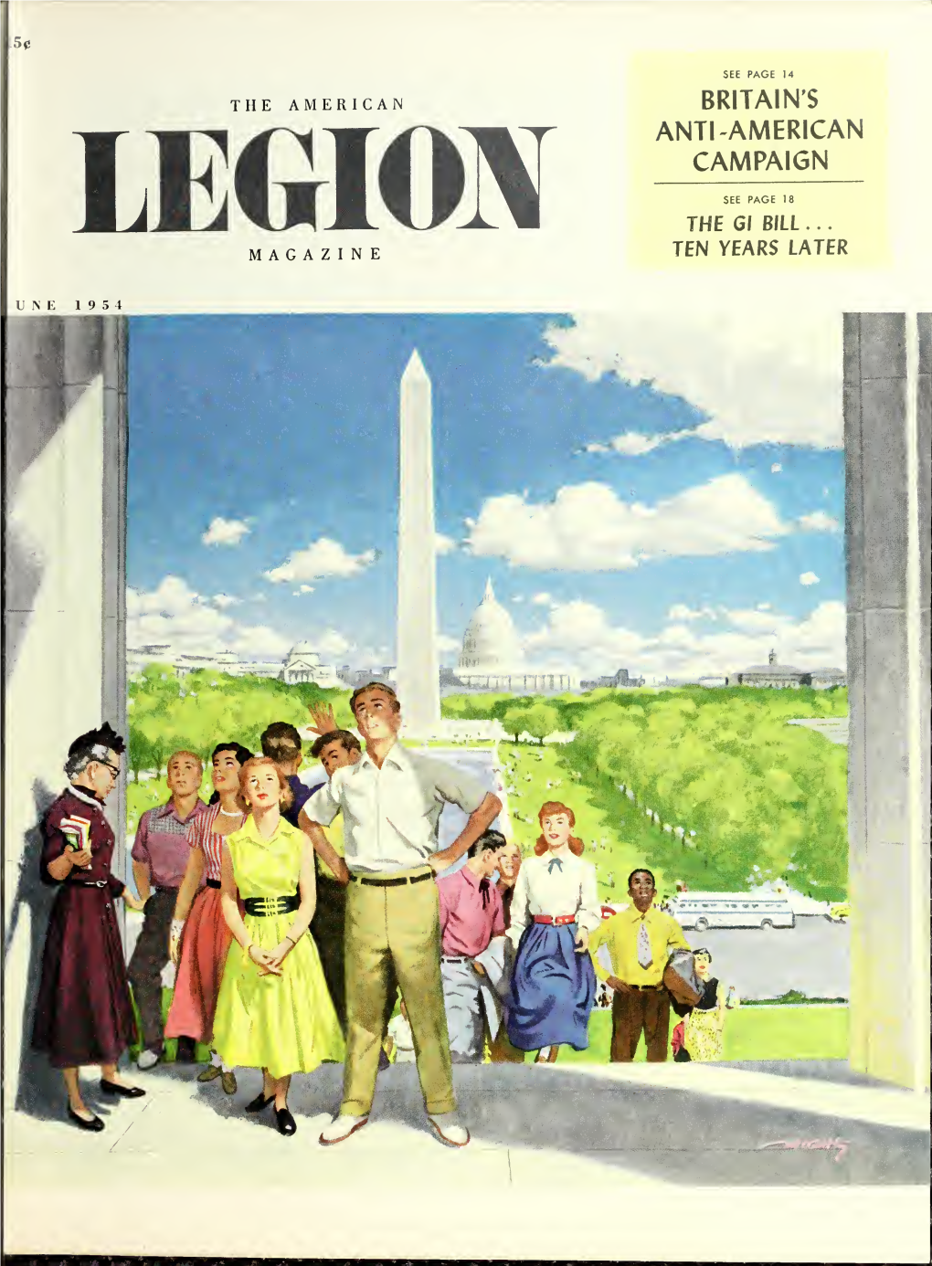 The American Legion Magazine [Volume 56, No. 6 (June 1954)]