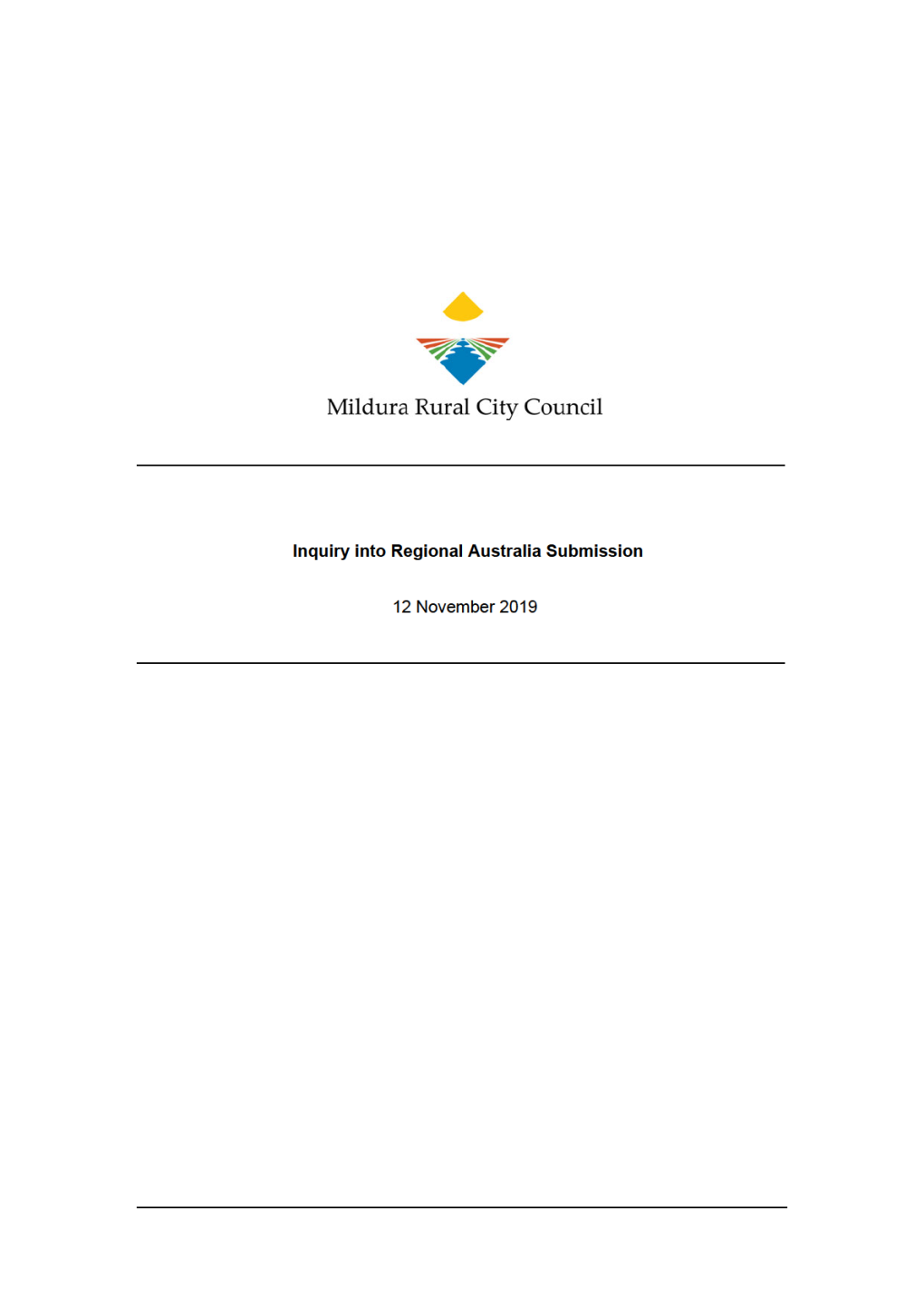 Inquiry Into Regional Australia Submission 21