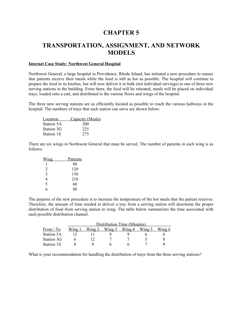 Ch05 Internet Case Northwest General