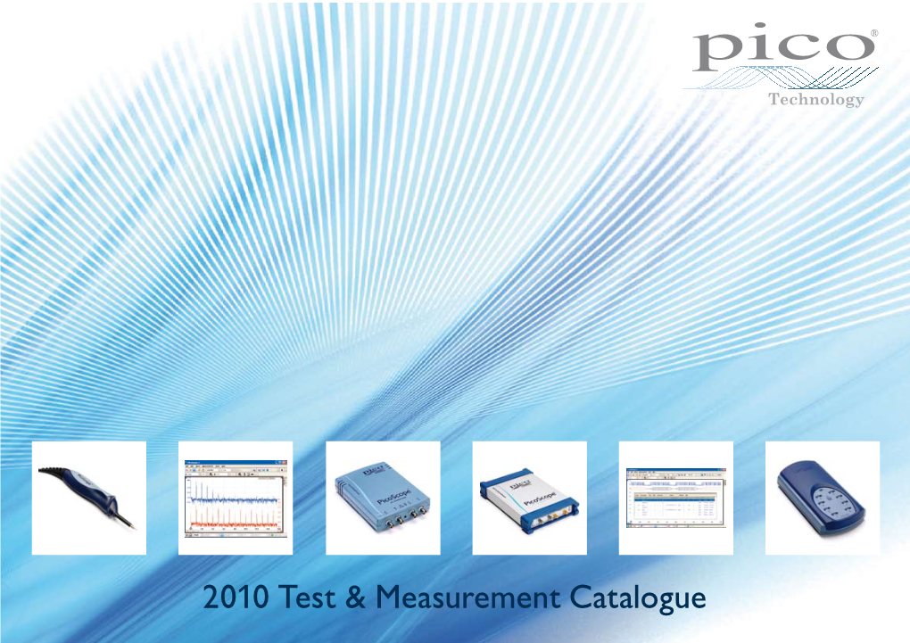 2010 Test & Measurement Catalogue