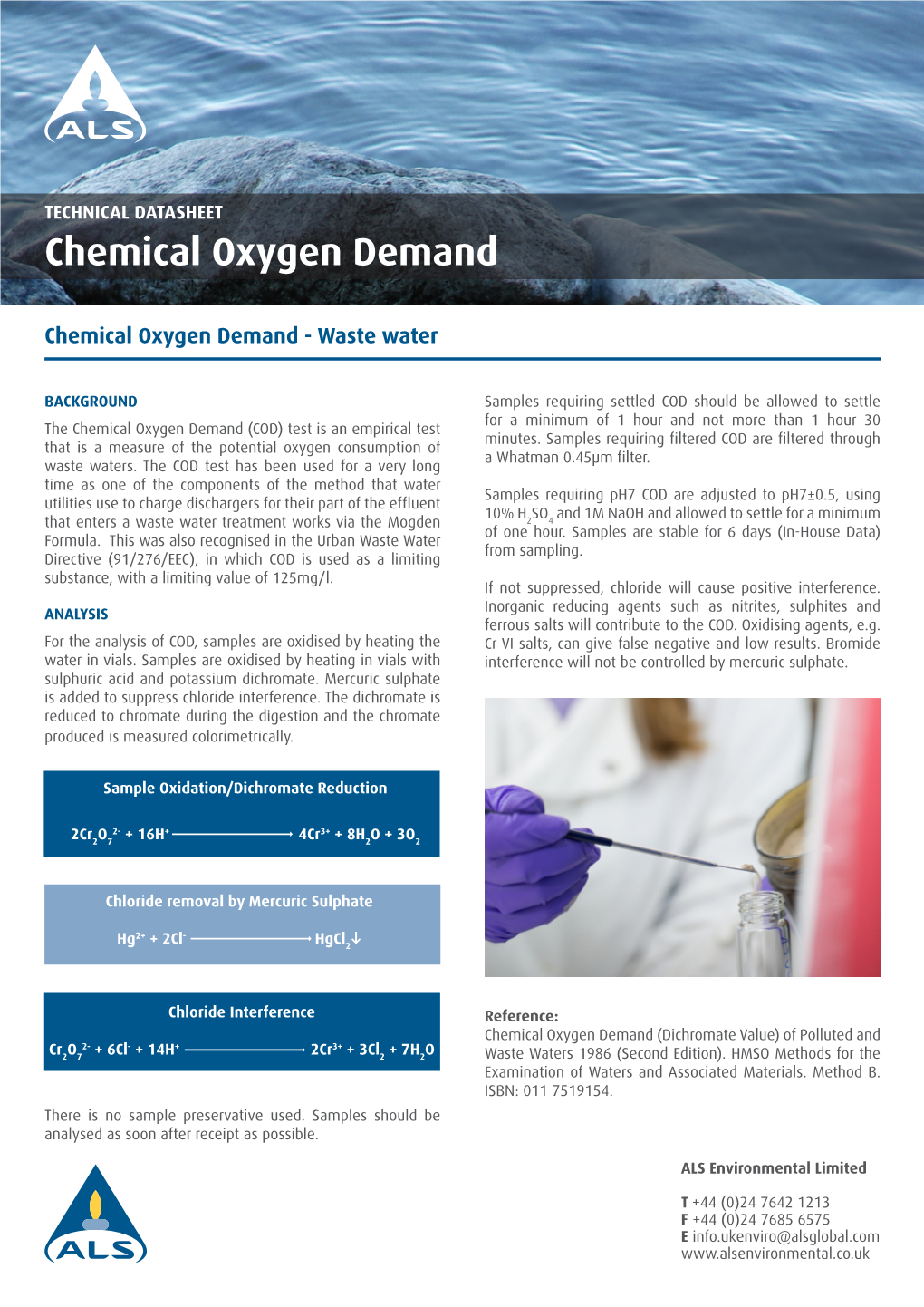 COD (Chemical Oxygen Demand)