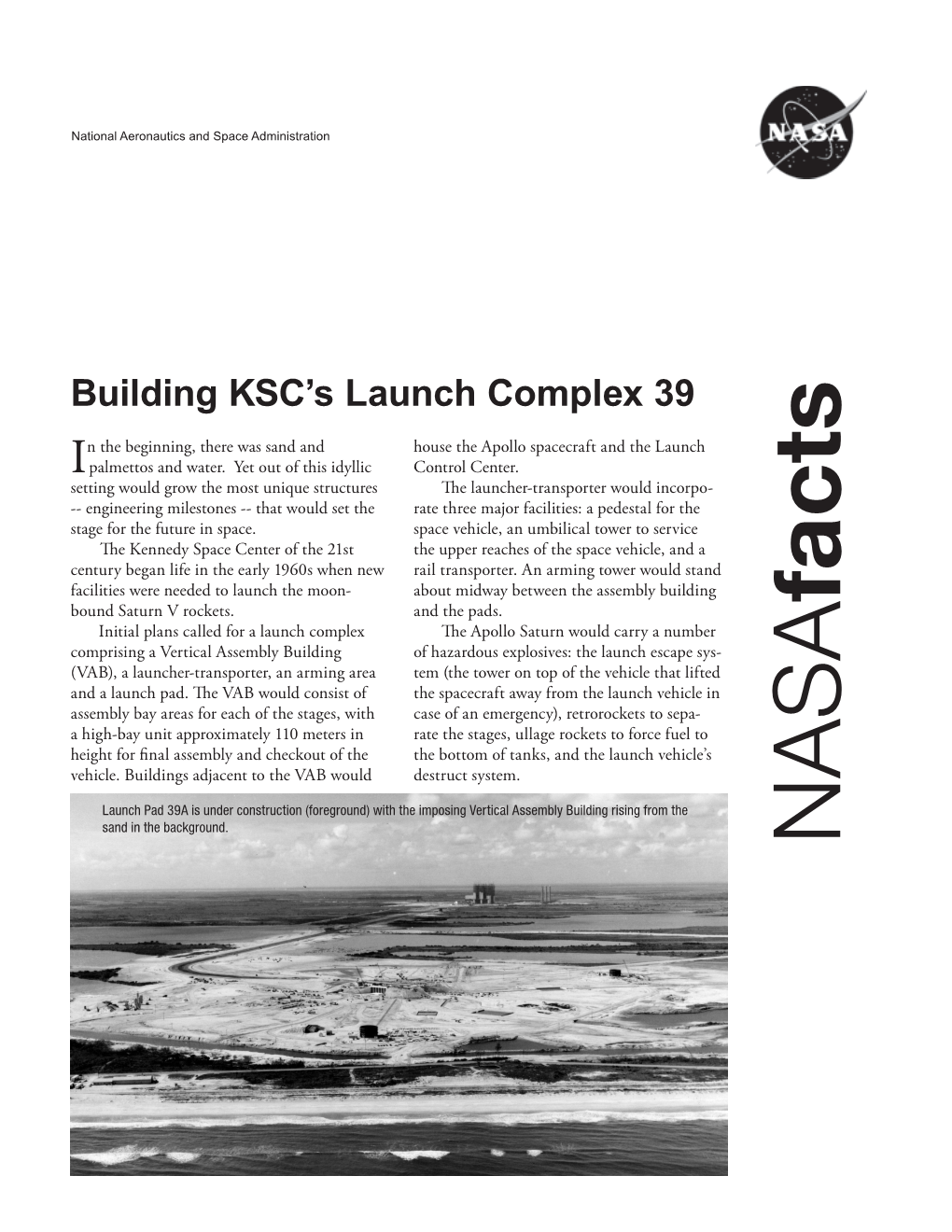 Building KSC's Launch Complex 39