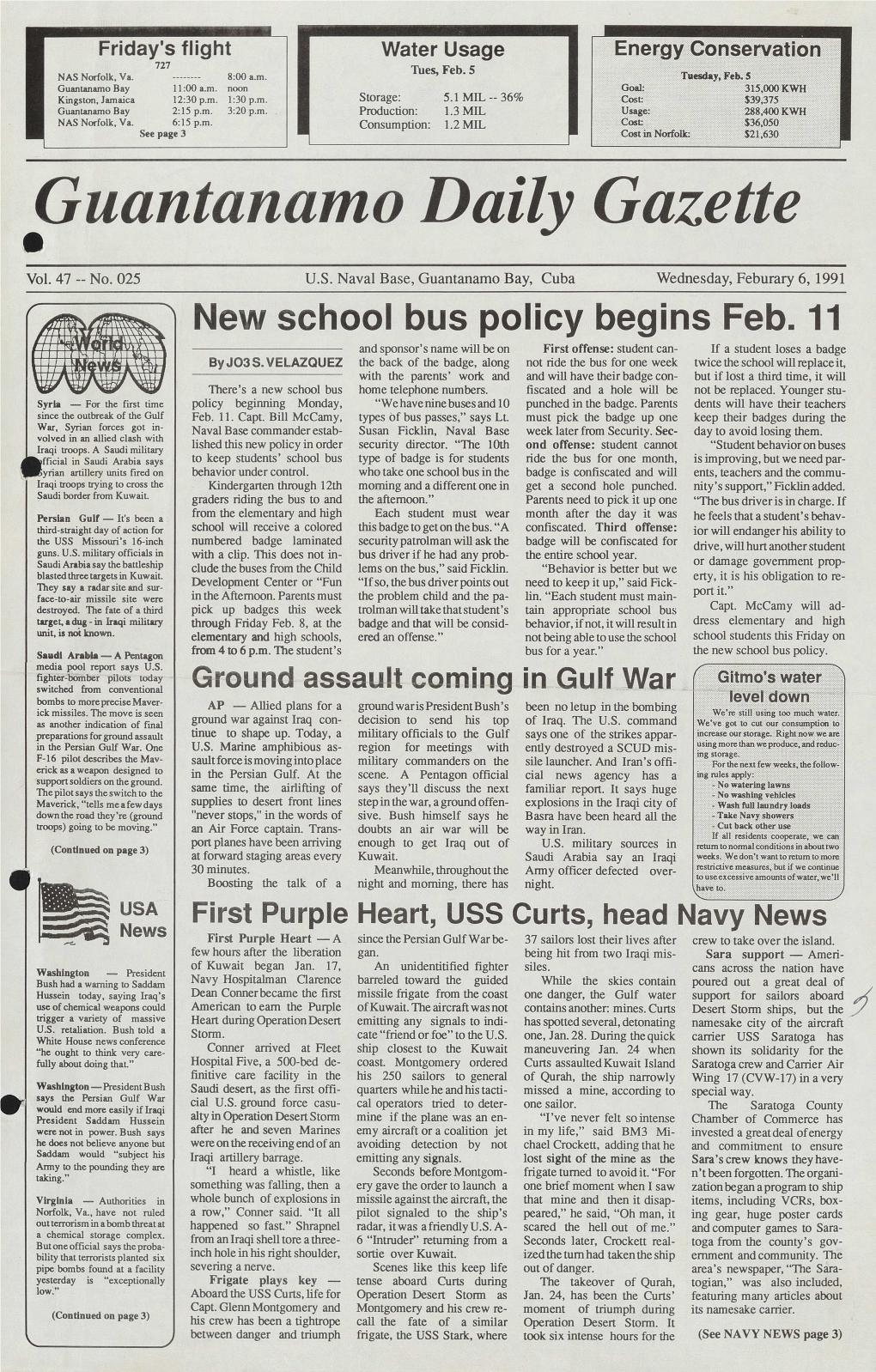 Guantanamo Daily Gazette V