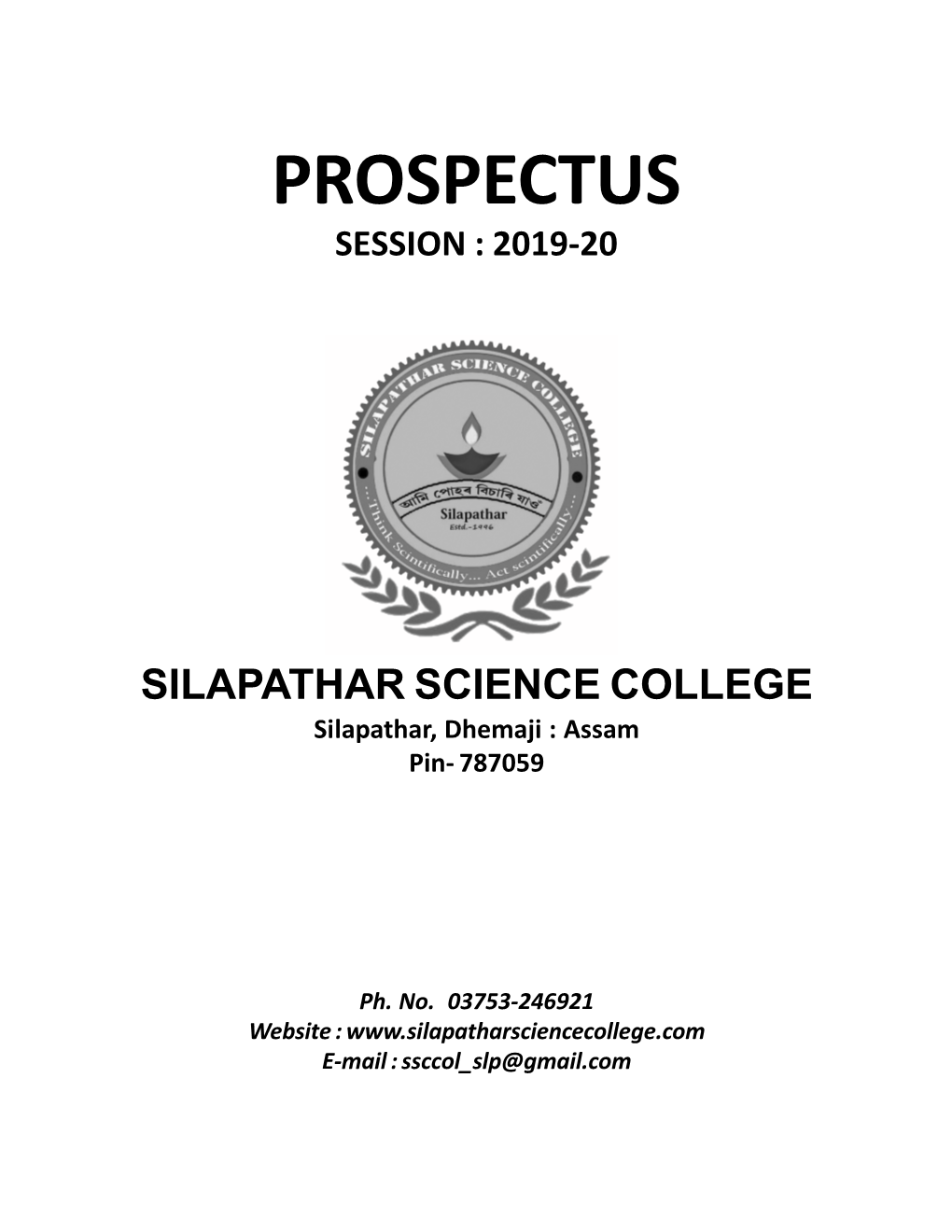 Prospectus Session : 2019-20