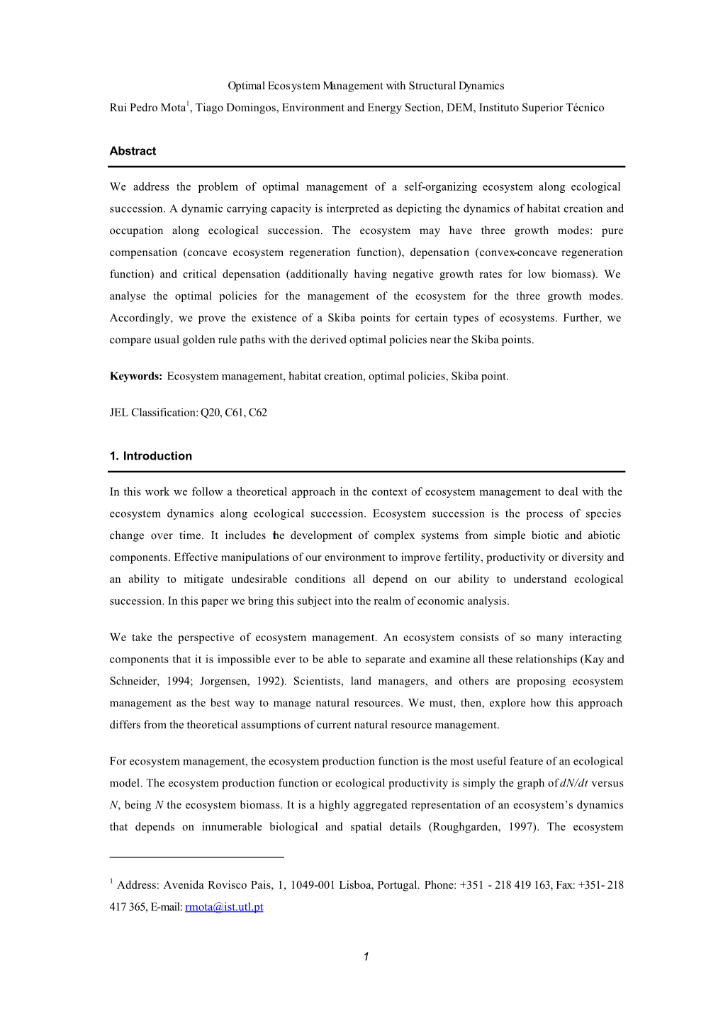 Mota Et Al 2004 Optimal Ecosystem Management with Structur…