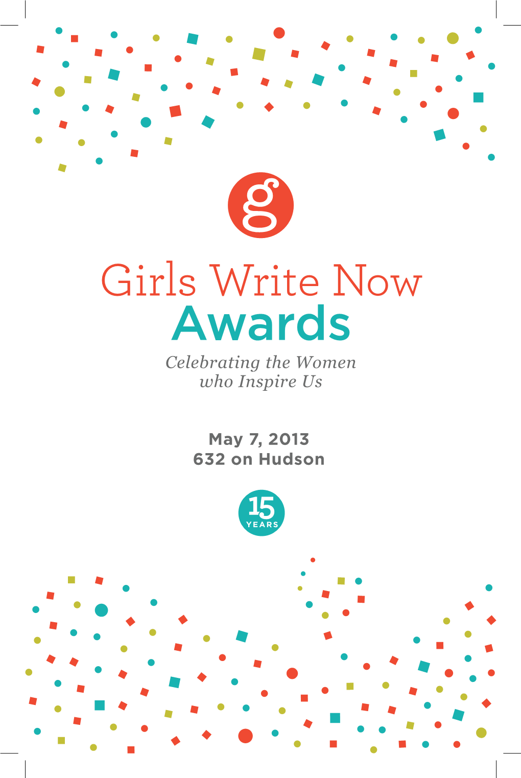 GWN Awards 2013 Program