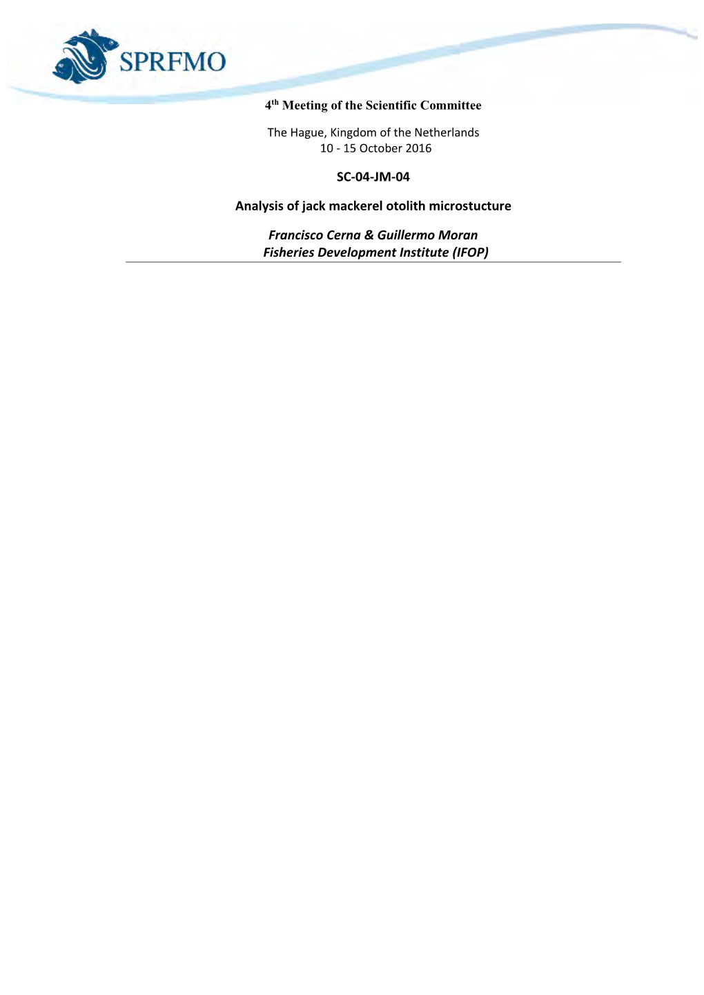 SC-04-JM-04 Analysis of Jack Mackerel Otolith Microstucture