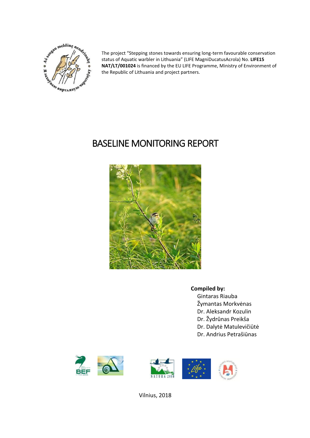 Baseline Monitoring Report