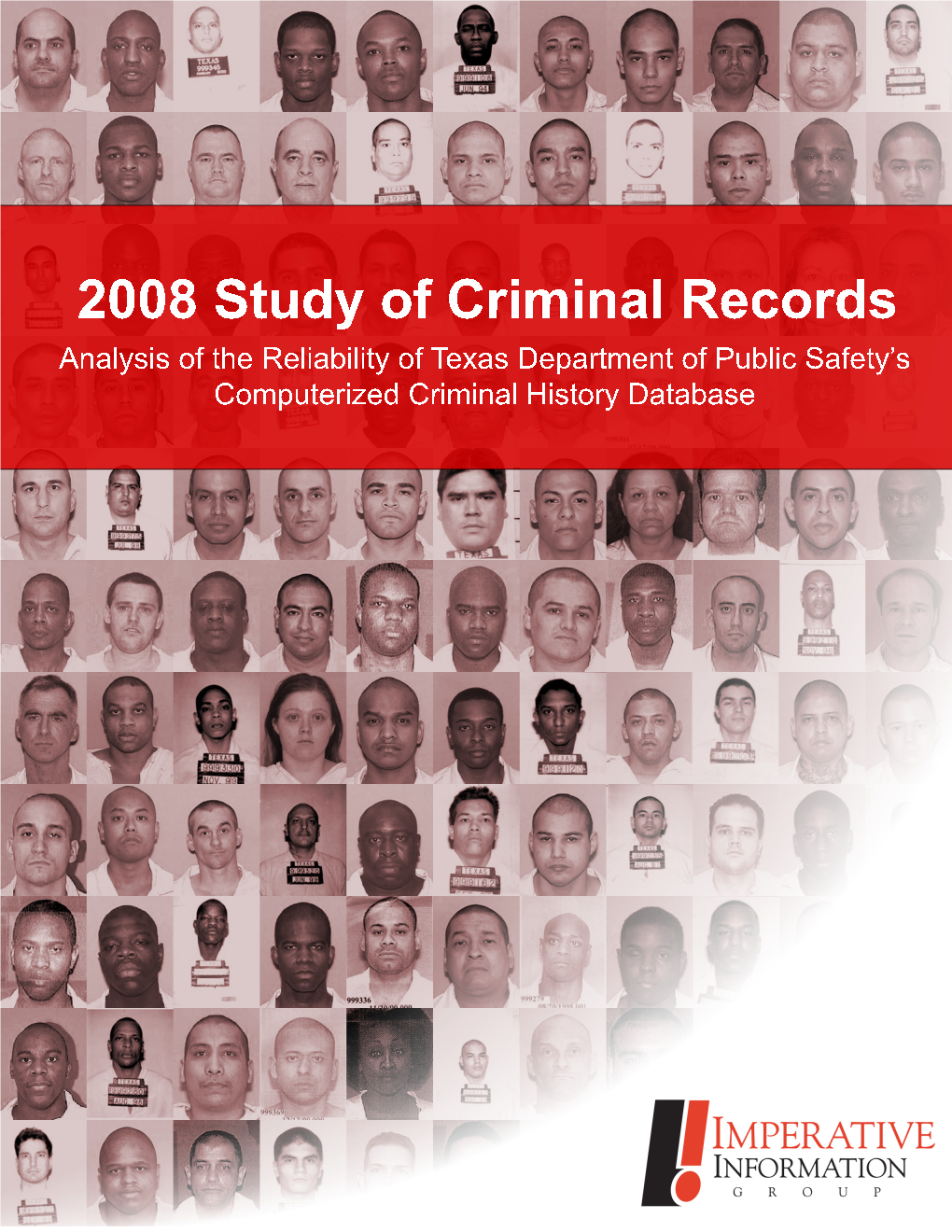 2008 Study of Criminal Records
