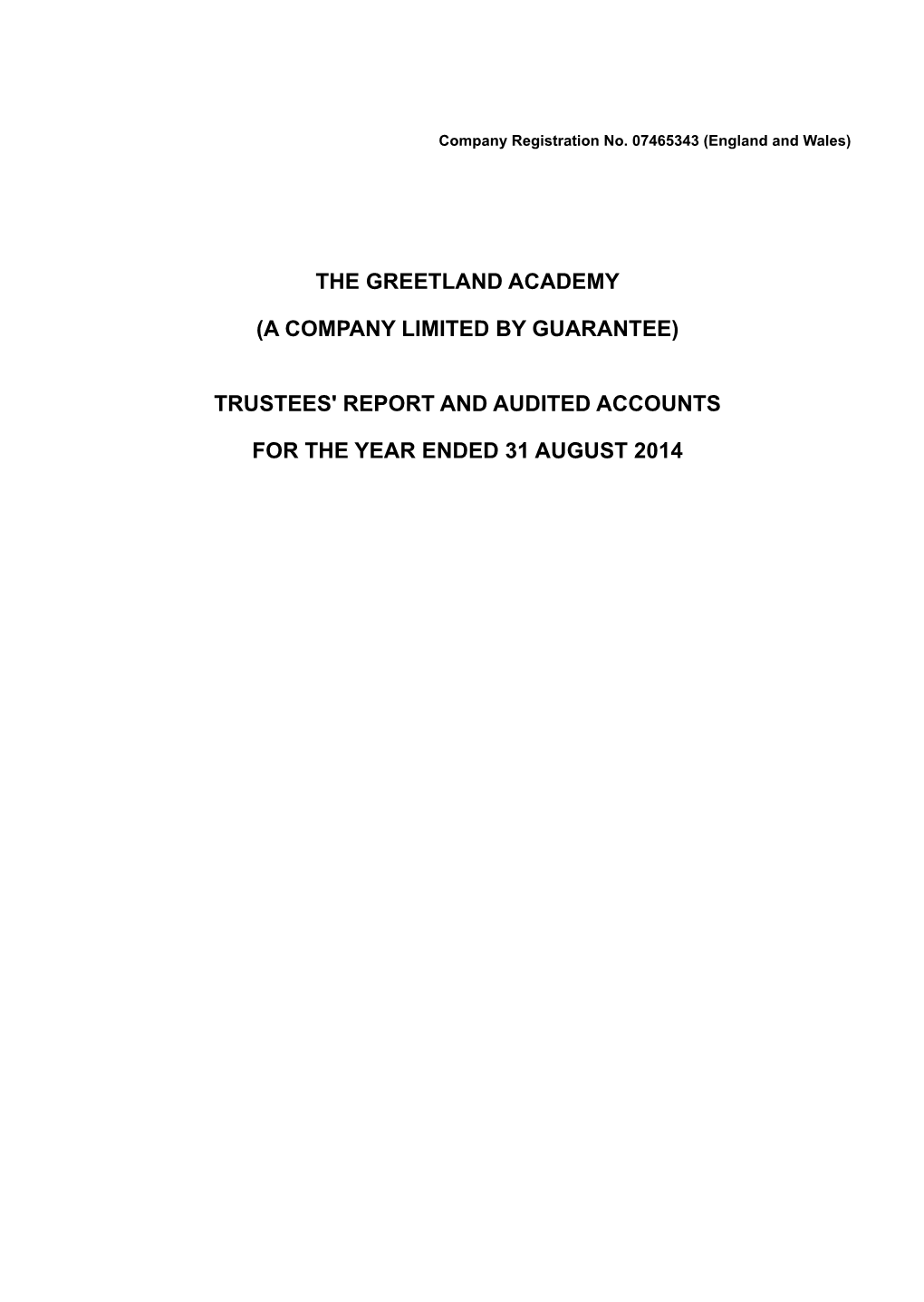 The Greetland Academy