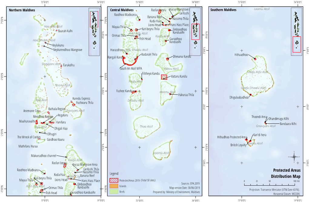 Protected Areas Distribution