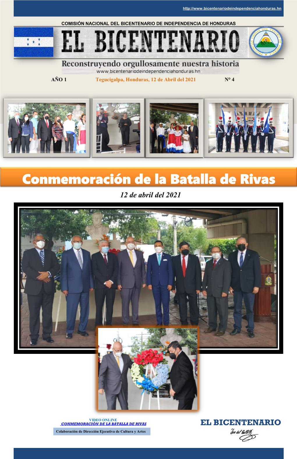 Conmemoración De La Batalla De Rivas