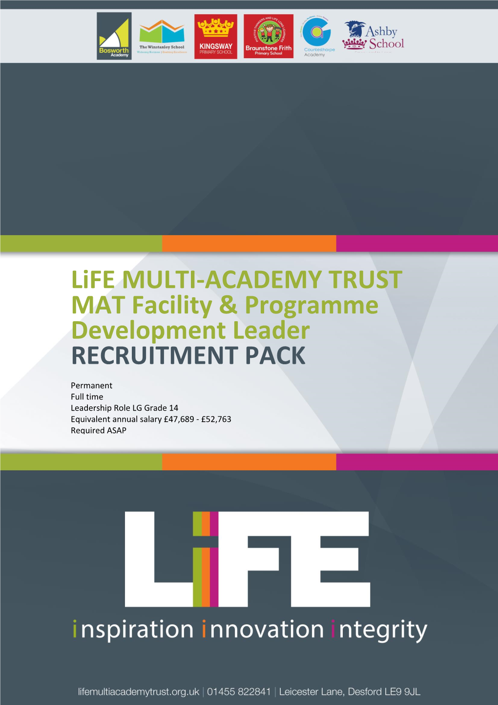 Life MULTI-ACADEMY TRUST MAT Facility & Programme Development