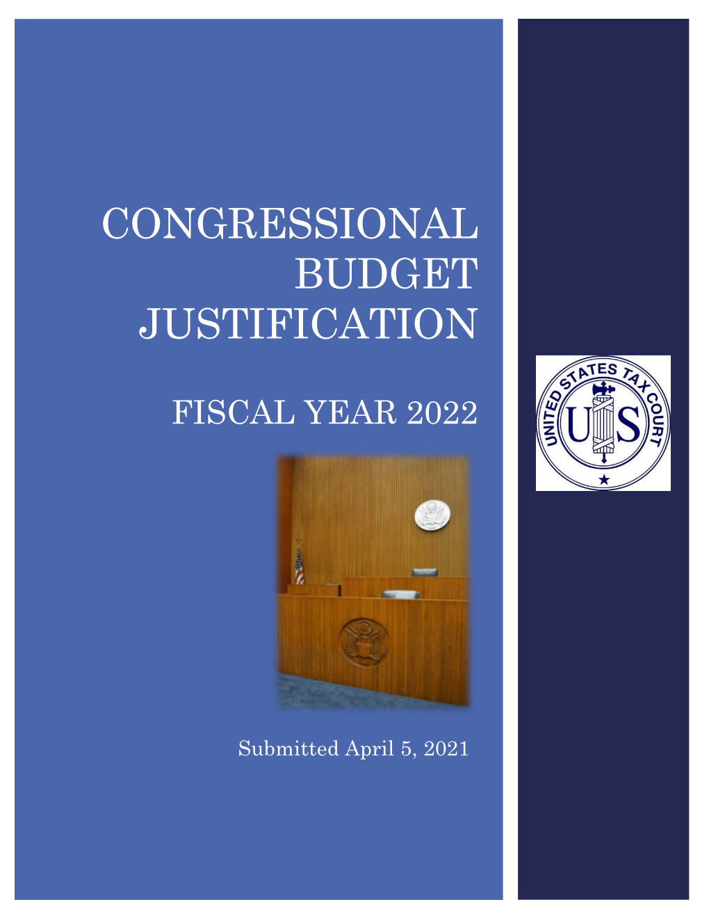 FY 2022 Congressional Budget Justification