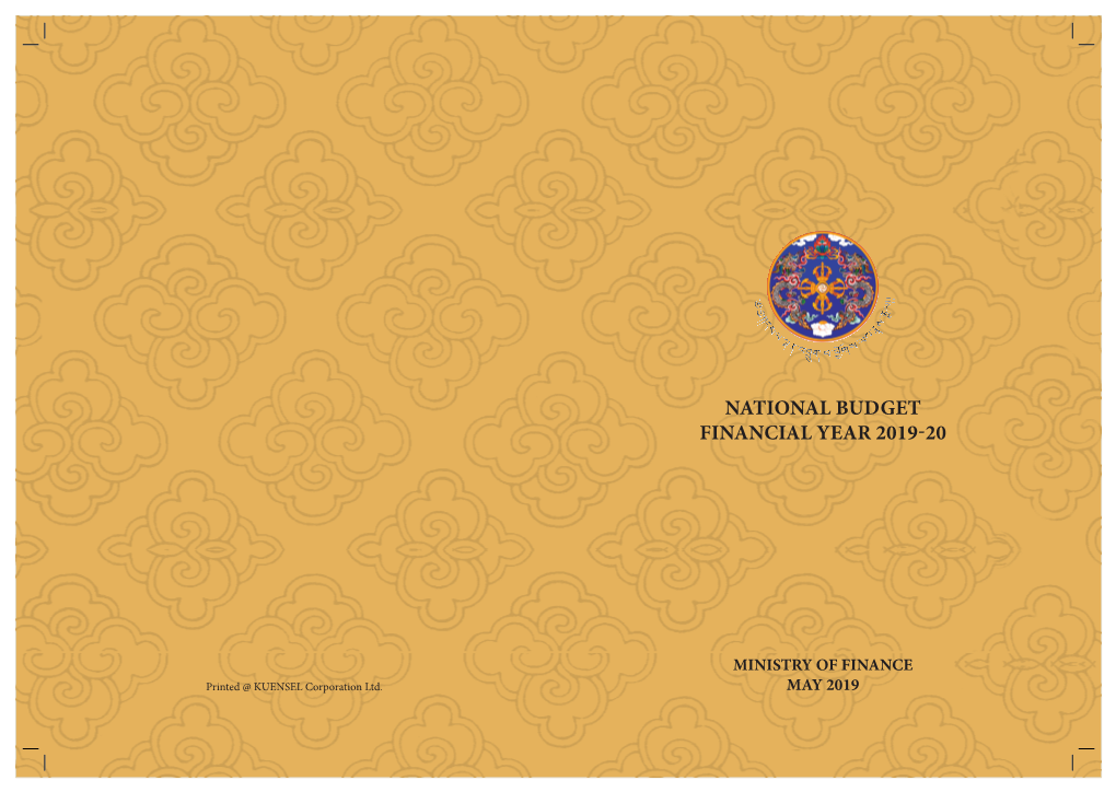 National BUDGET FINANCIAL YEAR 2019-20