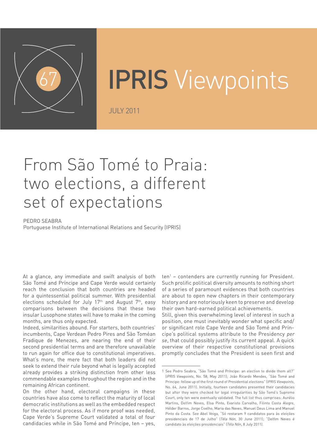 IPRIS Viewpoints