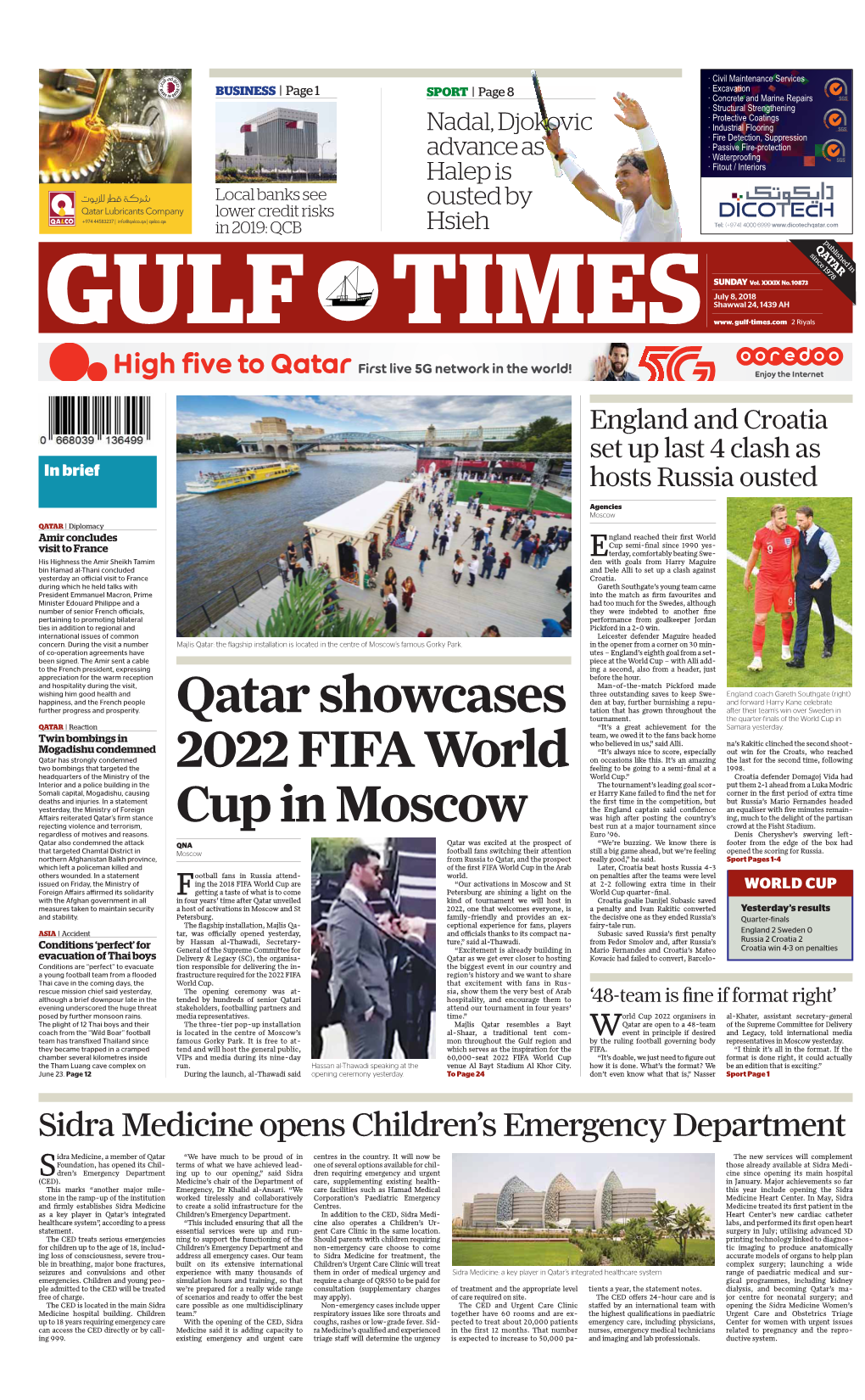 Qatar Showcases 2022 FIFA World Cup in Moscow