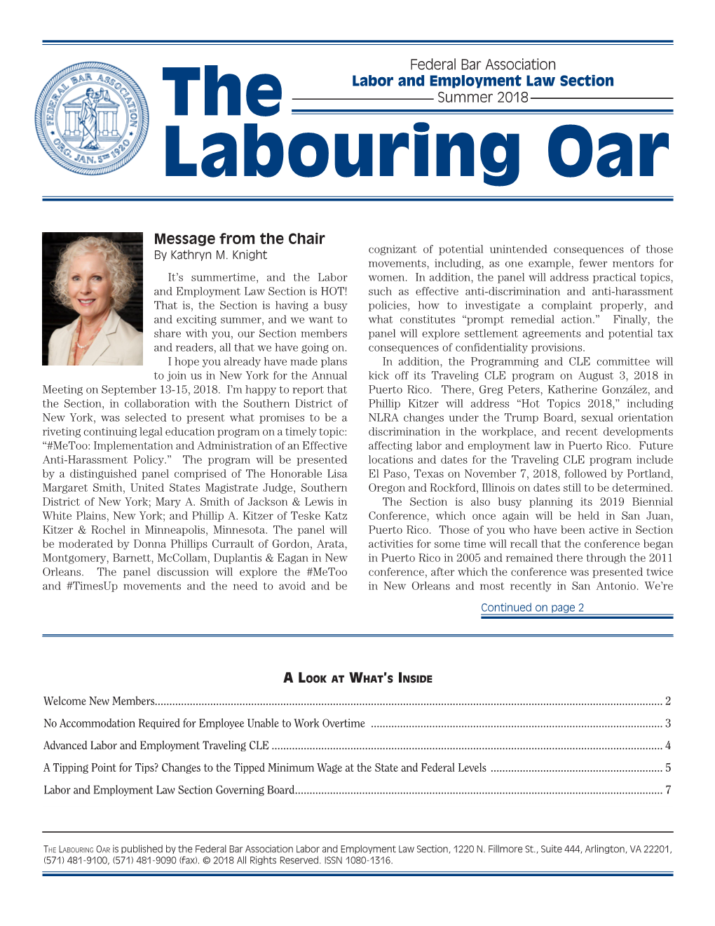 Labouring Oar