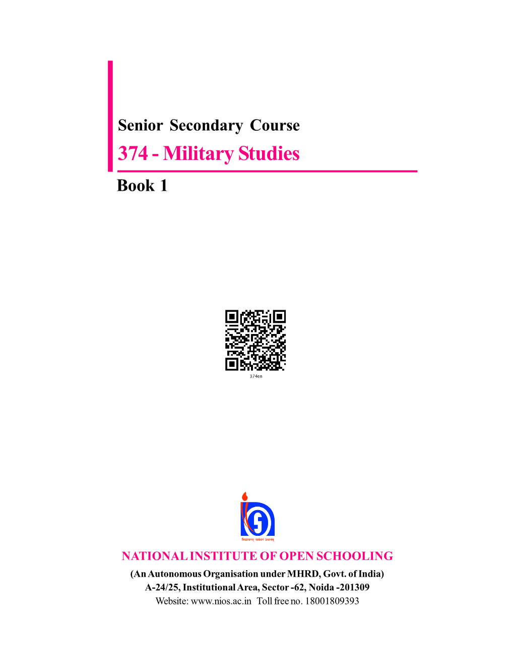 374 - Military Studies Book 1