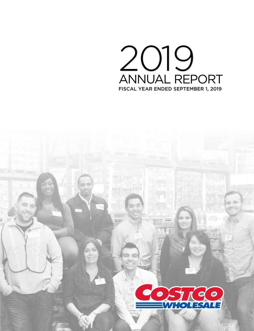 Annual Report Fiscal Year Ended September 1, 2019 Cor000075b 1119