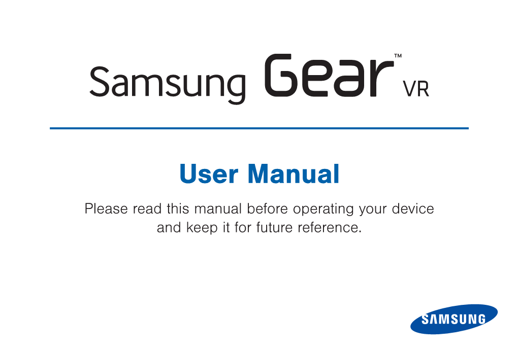 User Manual Please Read This Manual Before Operating Your Device and Keep It for Future Reference