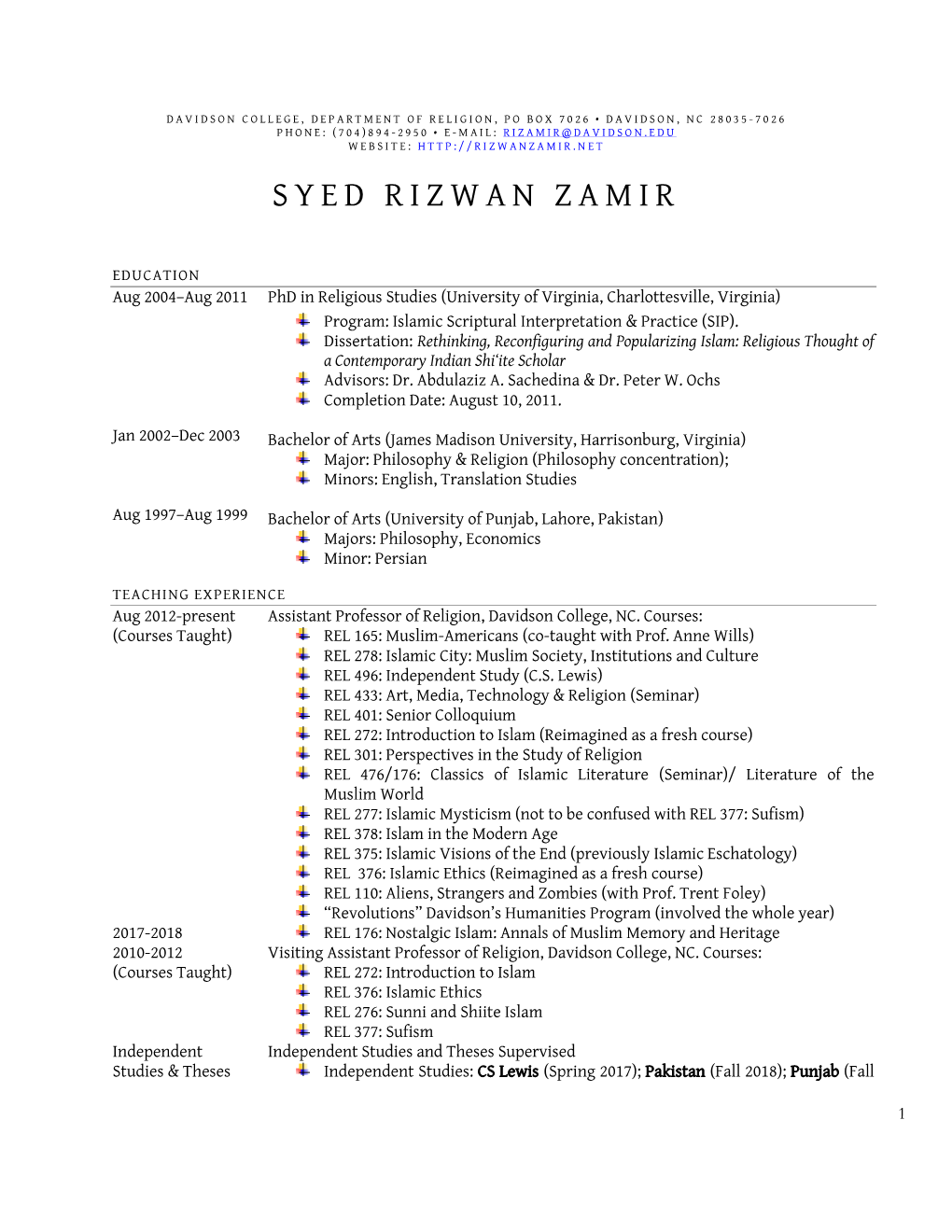 Syed Rizwan Zamir