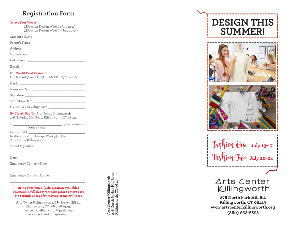 Design This Summer!