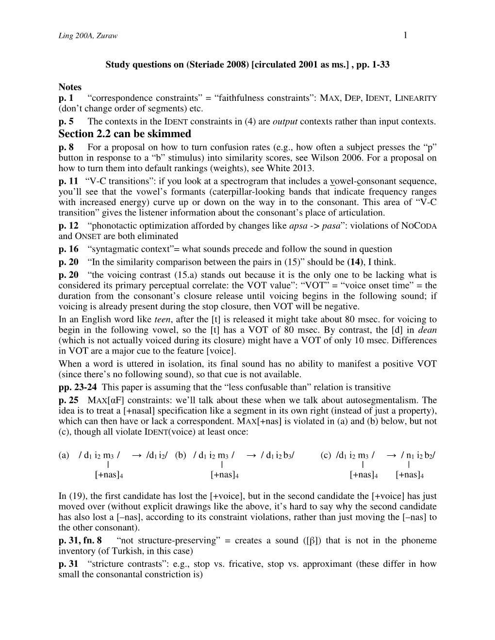 Section 2.2 Can Be Skimmed P