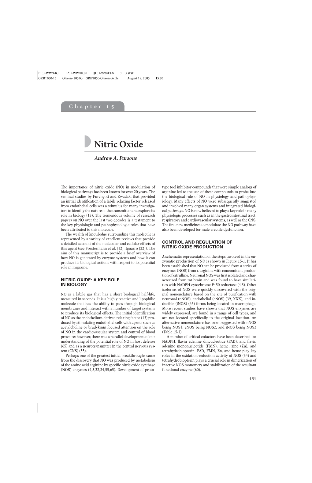 Nitric Oxide