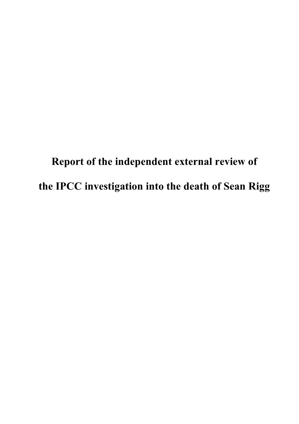 IPCC 17.05.13 FULL Independent External Review Report