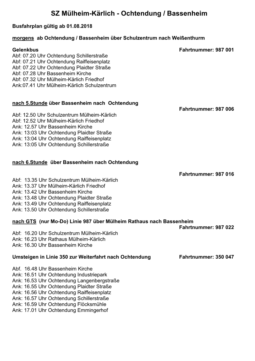 SZ Mülheim-Kärlich - Ochtendung / Bassenheim