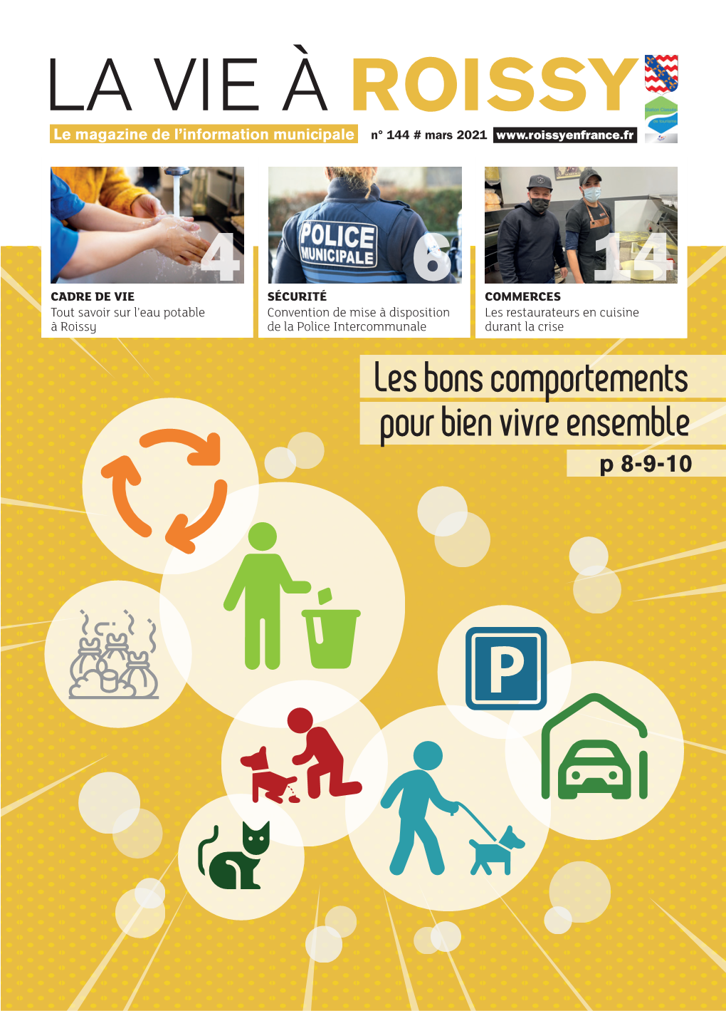 LA VIE À ROISSY Le Magazine De L’Information Municipale N° 144 # Mars 2021