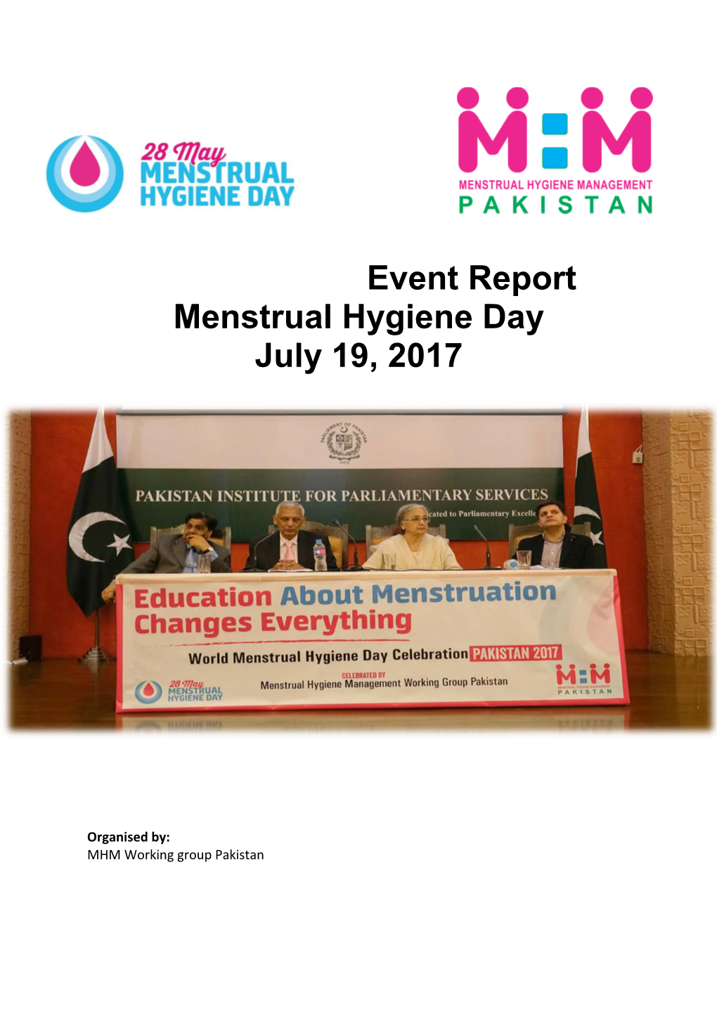 Event Report Menstrual Hygiene Day July 19, 2017