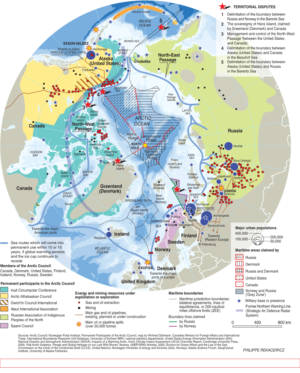 Norway Sweden Finland Russia Iceland Canada Alaska (United