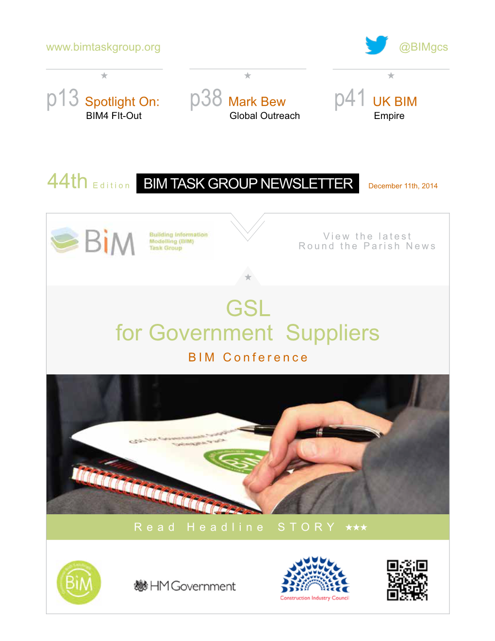 GSL for Government Suppliers BIM Conference