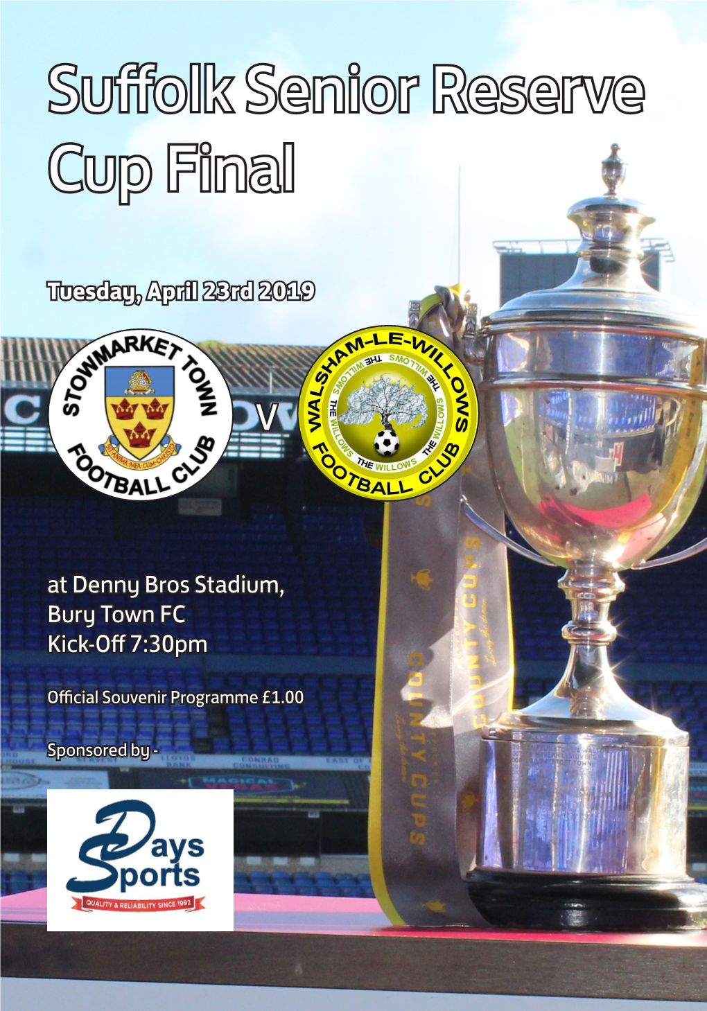 Suffolk Senior Reserve Cup Final