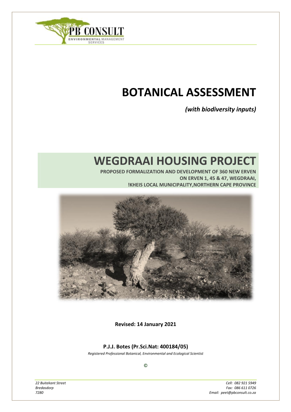 Appendix 6A Botanical Impact Assessment.Pdf