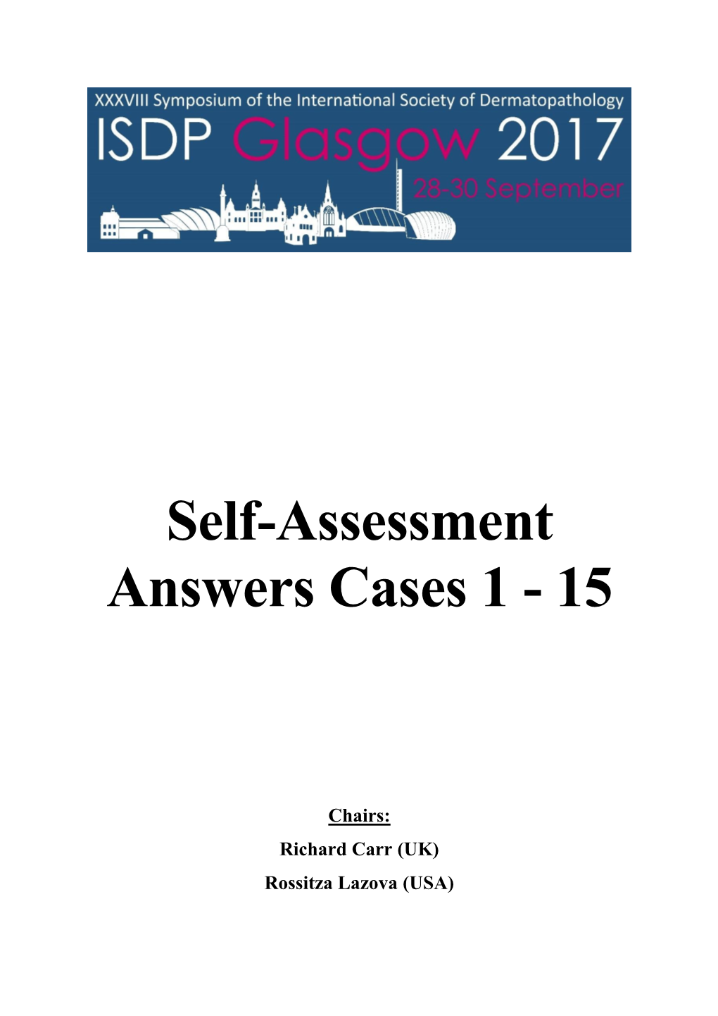 Self-Assessment Answers Cases 1 - 15