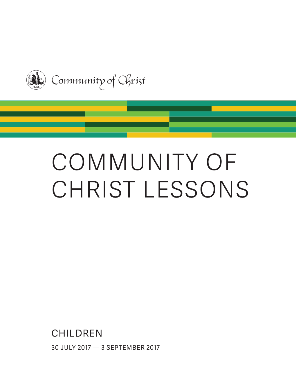 Community of Christ Lessons