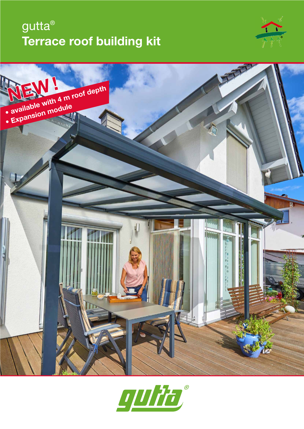 Gutta® Terrace Roof Building Kit