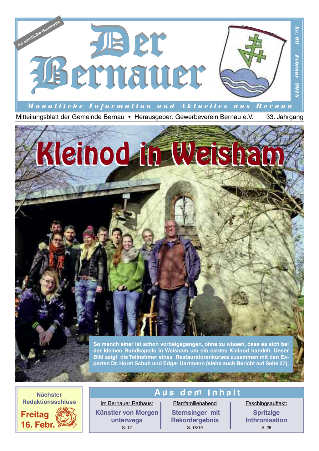 Der Bernauer Februar 2018 Seite 2