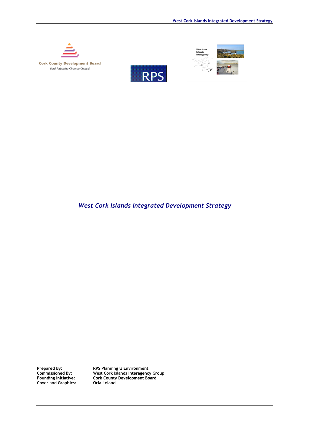 West Cork Islands Integrated Development Strategy