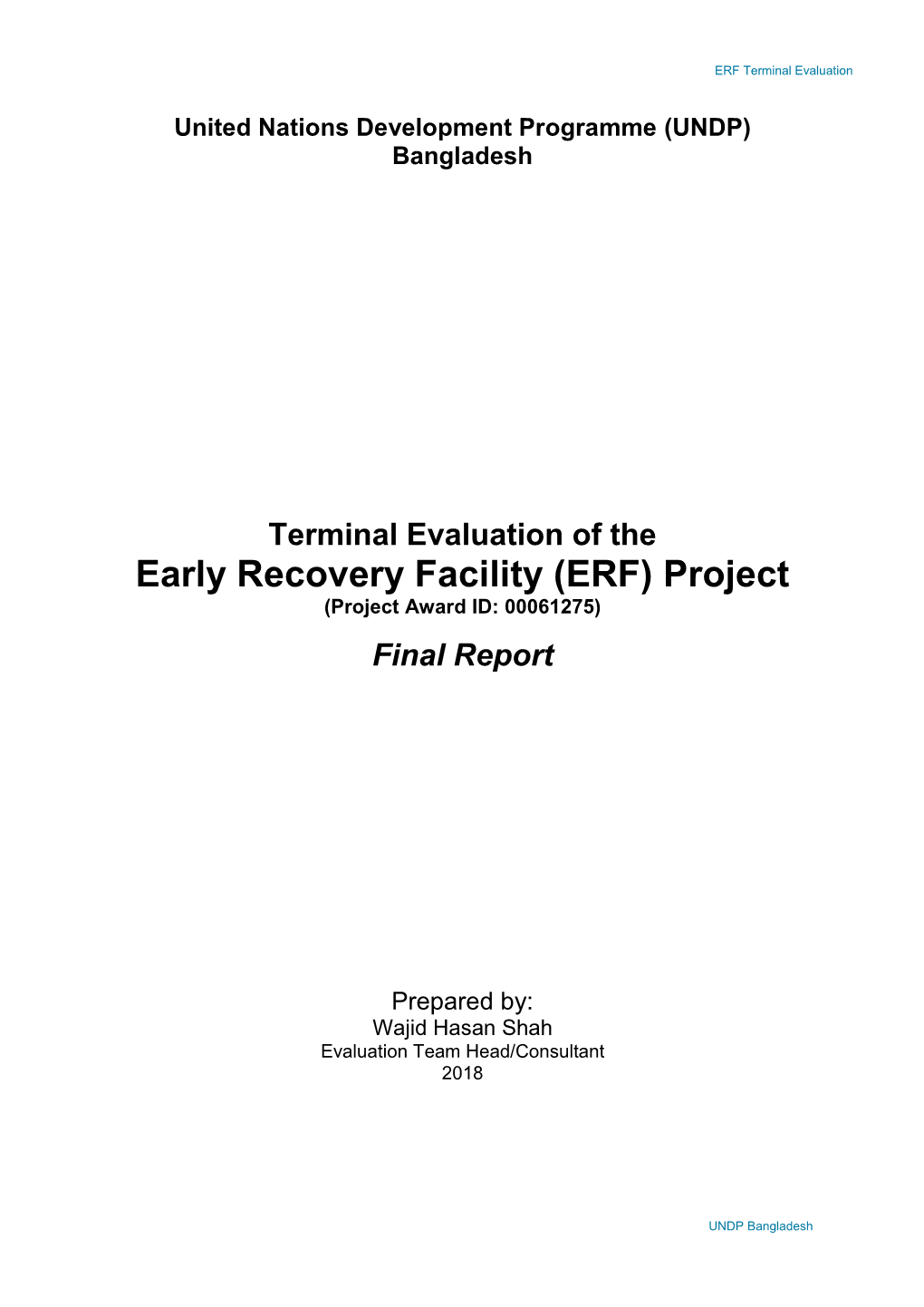 ERF Terminal Evaluation Report.Pdf