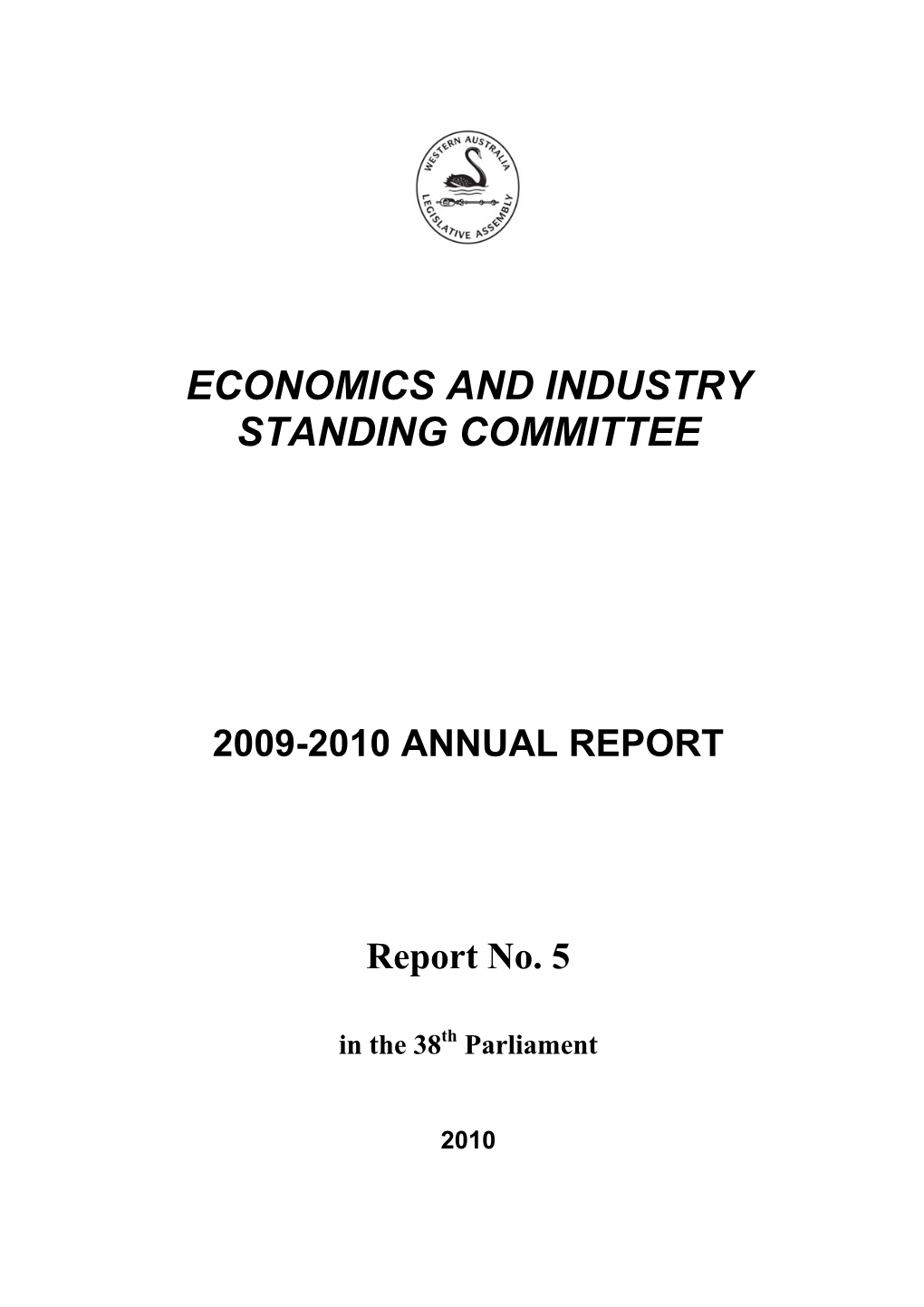 Economics and Industry Standing Committee